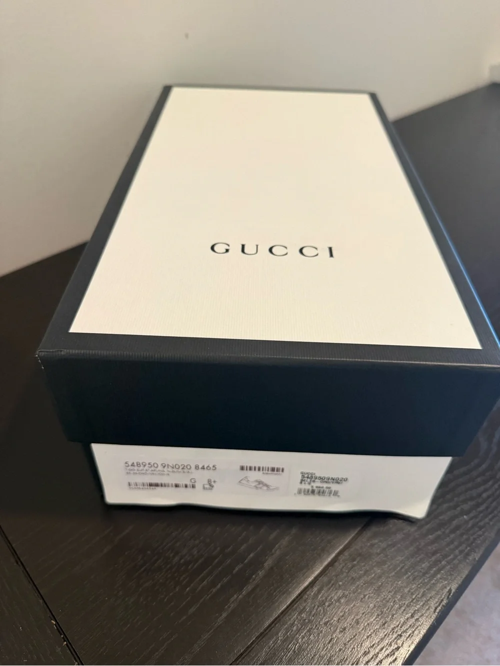 Gucci Ace GG Supreme Web Stripe Sneakers Men’s 8.5